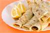 Halawa El Rashidi El Mizan crepe with heavy cream 